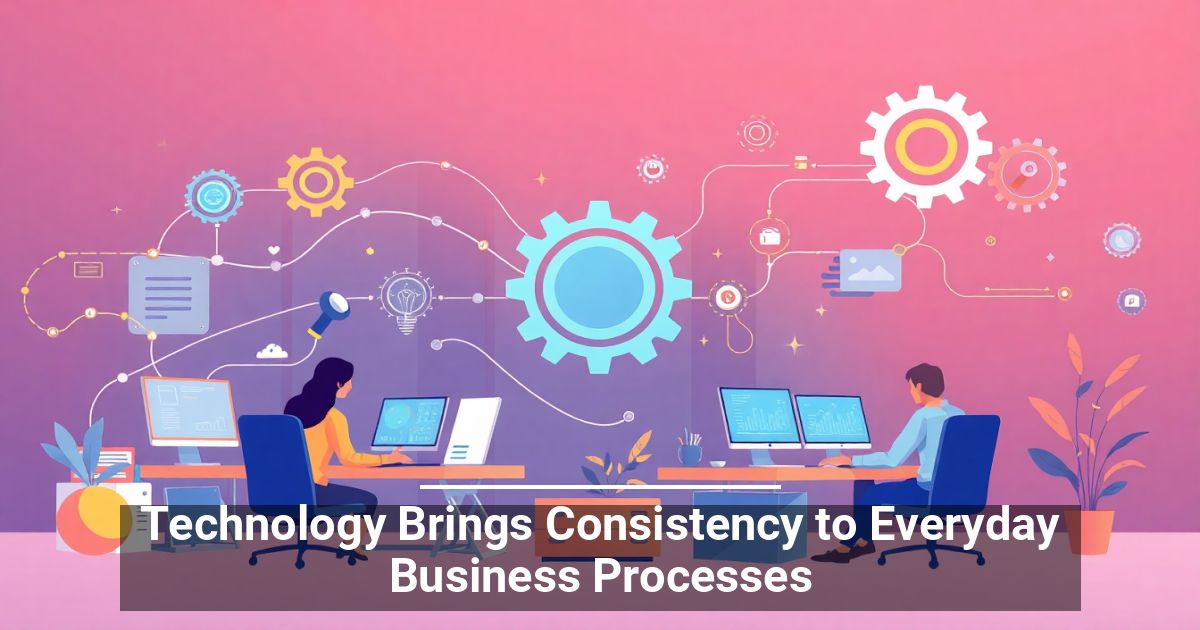 Technology Brings Consistency to Everyday Business Processes